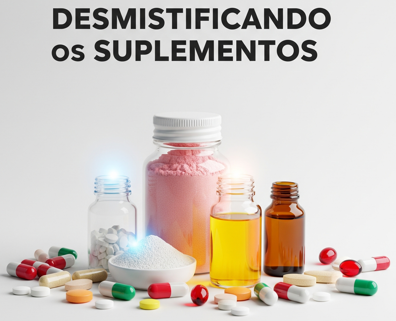 Desmistificando os Suplementos: O Que Realmente Funciona para Energia e Bem-Estar?